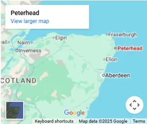 Peterhead Map