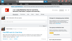 LinkedIn Law Firm Marketing