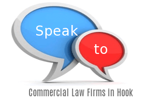 Speak to Local Commercial Law Firms in Hook