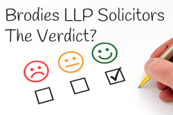 Rate Brodies LLP Solicitors