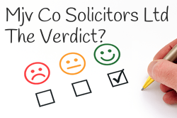 Rate MJV & Co Solicitors Ltd