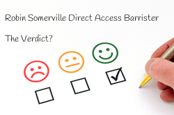 Rate Robin Somerville Direct Access Barrister