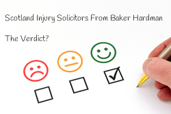 Rate Scotland Injury Solicitors from Baker Hardman