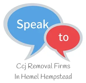 Speak to Local Ccj Removal Firms in Hemel Hempstead