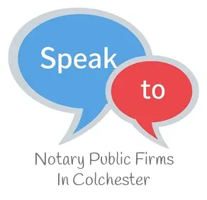 Speak to Local Notary Public Firms in Colchester